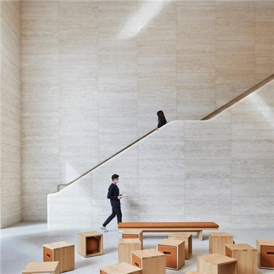 석회화 내부 및 외벽 클래딩 텍스처